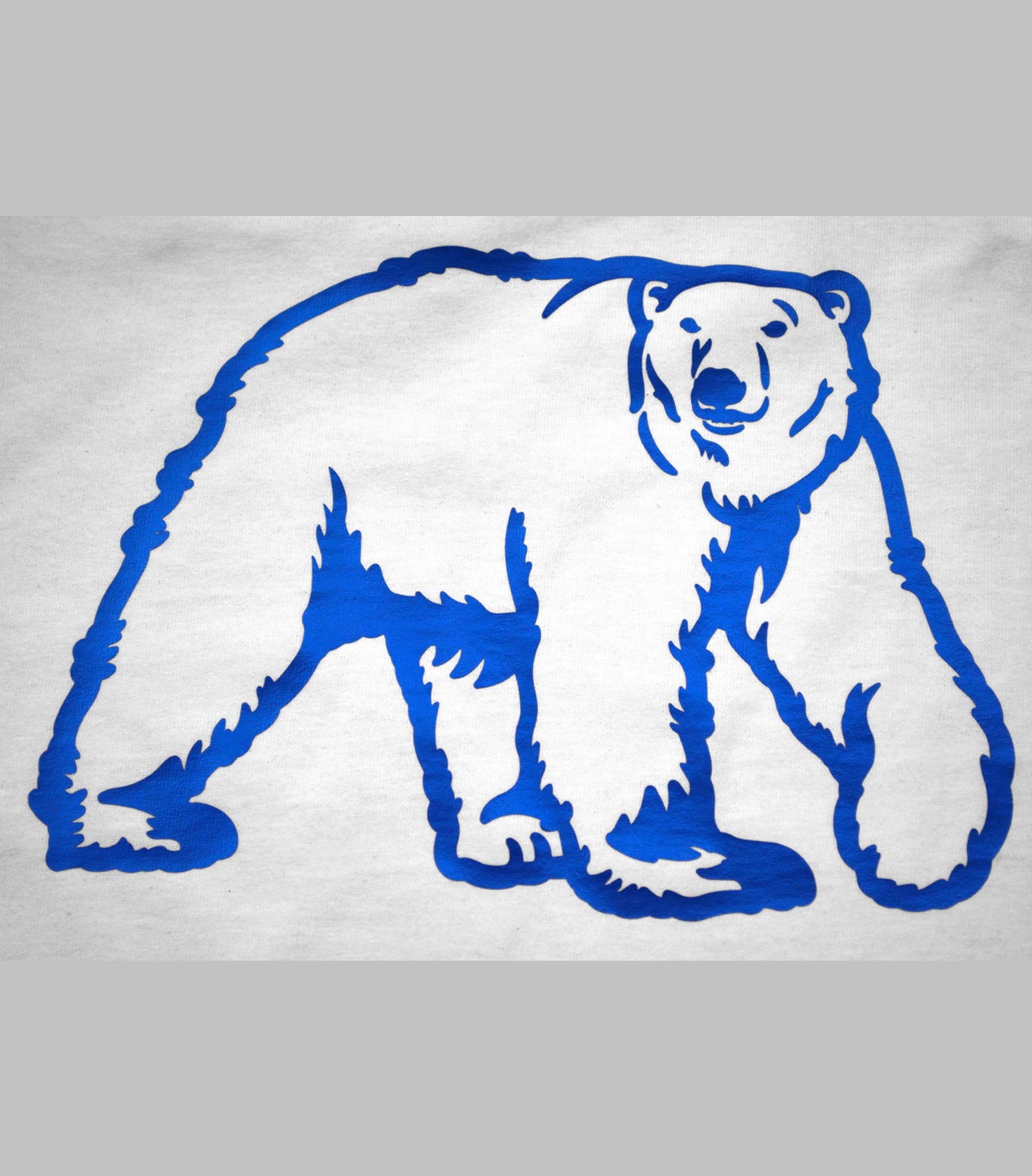Metallic Ladies Polar Bear