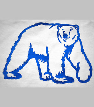 Metallic Ladies Polar Bear